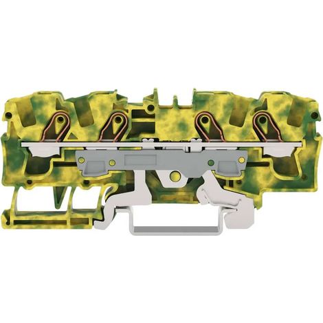 [NEUWERTIG] B-Ware Wago Schutzleiterklemme Erdungsklemme 2006 1407 Grün Gelb 6 Mm² Klemmen 25 Stück