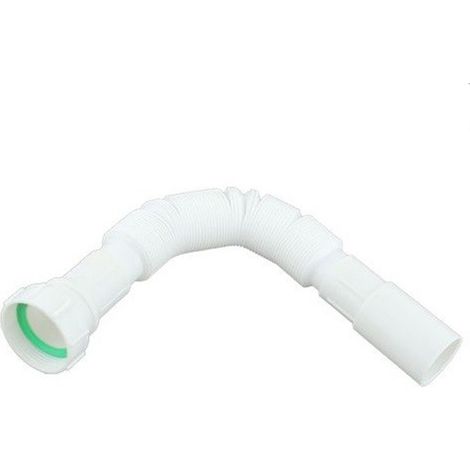 Cleafe - Canotto Tubo Scarico Flessibile Estensibile Con Testa Plastica 1" 1/2 40mm 59953 - (1/3)