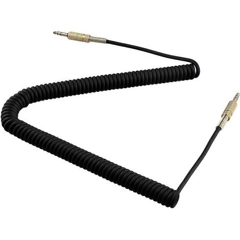 Câble audio pour enceinte Bluetooth, câble de connexion pour téléphone portable, double câble audio 3,5 mm, accessoires stéréo A (1/5)