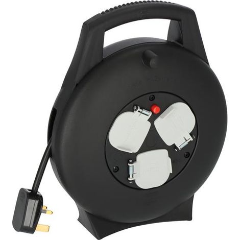 Brennenstuhl 1108563 Varioline Cable Box 240V 10A 3-Socket 10m BRE1108563 (1/5)