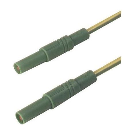 Hirschmann Test & Measurement MLS GG 100/2,5 ge/gn Puntali di sicurezza Spina a banana 4 mm Spina a banana 4 mm 1.00 m