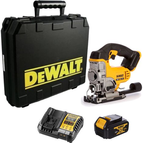 DeWalt DCS331M1 18V XR Brushless Jigsaw - 1x 4Ah Battery, Charger & Carrying Case