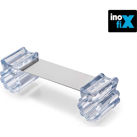 3 Flexibles Türhalte-System, Transparent (Blister) Inofix