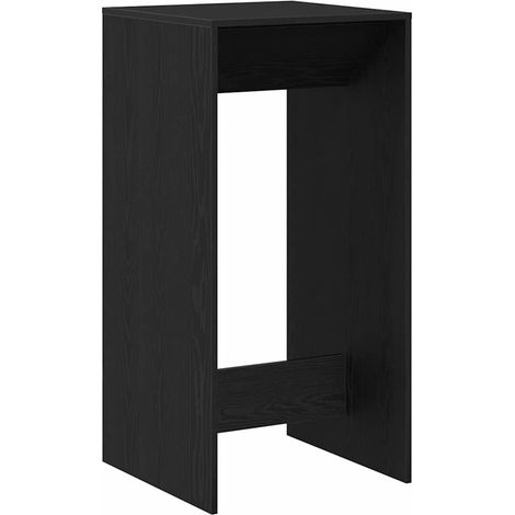 Maison Exclusive - Tavolo da bar Rovere Nero 51 x 50 x 103,5 cm Legno multistrato
