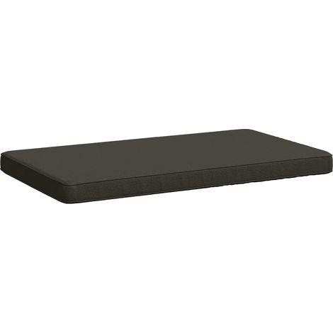 Cuscino per Panchina a 1 Pezzo VUGHT 100% Poliestere Antracite vidaXL (1/5)