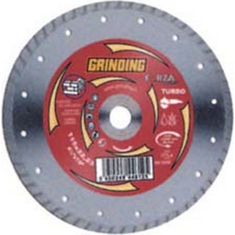 1BL DISCHI DIAMANTATI UNIVERSALI PER MATERIALI DA COSTRUZIONE  MM.230  mm.230x2,6 foro 22,2 corona continua modello "FORZA" senza flangia