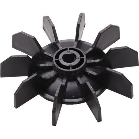 Rueda de ventilador para motor eléctrico, pequeña hélice de ventilador para compresor de aire, accesorios para motor de arranque directo, compresor de aire comprimido, eje de 14 mm, diámetro exterior (1/5)