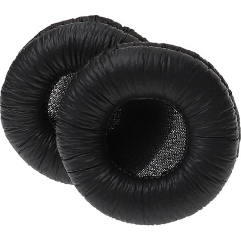 vhbw Almohadillas oídos de repuesto compatible con Sennheiser PC130, PC30, PC131, PC145, PC36, PC140, PMX100 auriculares, cascos - negro (1/3)