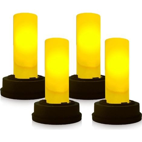 4-teiliges Ersatzset für Solarleuchten, Solarlampen, Solarabdeckungen, Solarleuchten für Terrasse, Garten und Außenbereich, 8,5 cm (1/5)