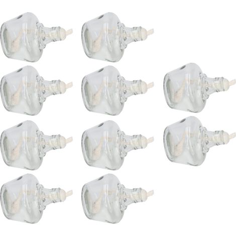 10 wiederverwendbare Glaslaborflaschen für Glühlampen, 150 ml, für chemische Experimente (1/5)