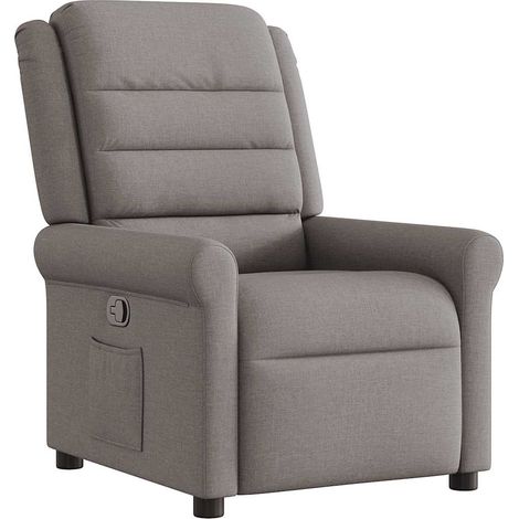 Maison Exclusive - Relaxsessel Taupe Stoff