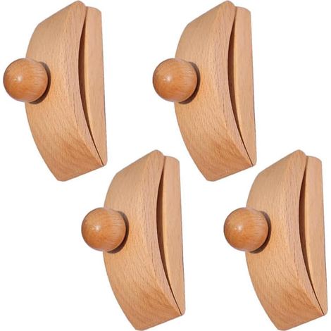 Système de suspension murale pour courtepointes - Kit de fixation moderne - Système de suspension compact pour tapis et tapisseries avec mécanisme de préhension - Support métallique portable pour tiss (1/5)