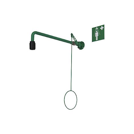 Ducha de emergencia corporal ClassicLine  montaje en pared 
