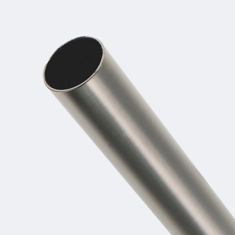 Tringle à rideaux Nickel Mat de 150cm Diam.20 - Boulet