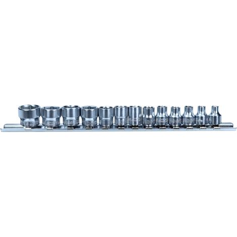 Set bussole slim su guida ROOKS 1/4" 4–14 mm 13 pz (OK-01.5601)