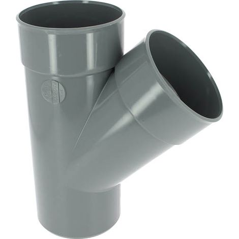 Culotte PVC Male-Femelle 45° D.140mm NICOLL BY14