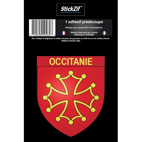 ADHESIF REGION BLASON OCCITANIE X1