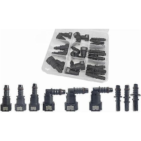 Kits de réparation de raccords rapides universels pour conduites de carburant automobile 7.89/9.49/9.89 ID8, raccords de remplacement pour tuyaux d'huile diesel 800-596 (1/5)