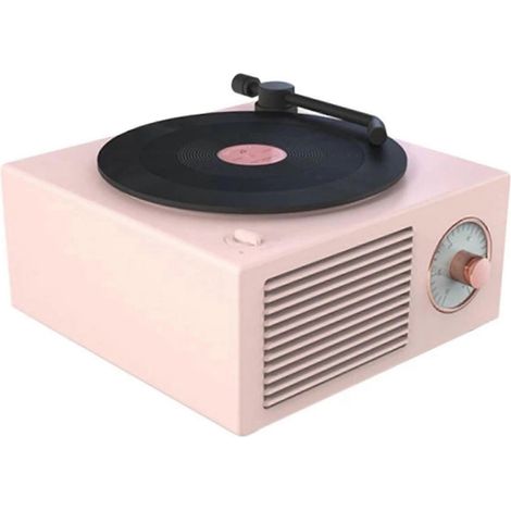 Retro-Bluetooth-Lautsprecher mit 1000-mAh-Akku – Lange Akkulaufzeit