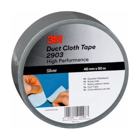 Ruban adhésif 2903 , argent, Tissu, 48mm x 50m ( Prix pour 1 )