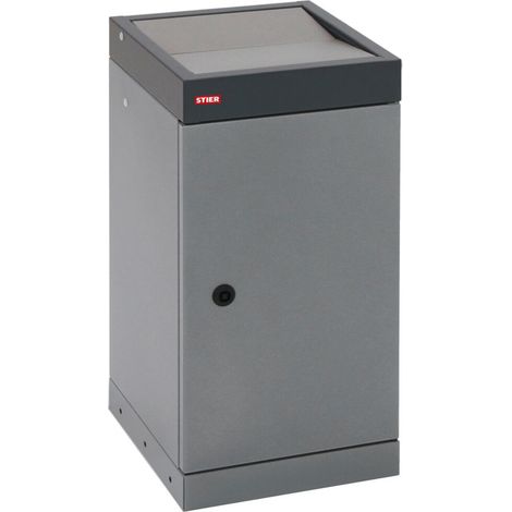 STIER Wertstoffsammler Premium 30l mit Schwingdeckel (1/4)
