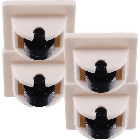 de 4 roulettes adhésives pour meubles petites roulettes (1/5)