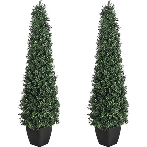 Alberi artificiali a forma di scultura, dal design realistico, ideali per la decorazione d'interni, 120 cm (1/2)