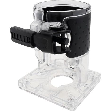 Base de toupie pour débroussailleuse électrique Fixation rapide Durable Accessoire de fraiseuse en bois compact Housse de base de défonceuse (1/5)