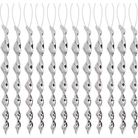Sonderangebot – Vogelabwehrspirale, 10 Stück, 30 cm lang, reflektierend, 360°-Abwehr, Insektenabwehrleiste für Balkon und Garten, tierfreundlich, gegen Tauben, von DEBU