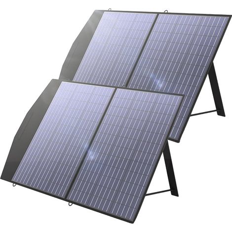 Panneau Solaire, Design Pliable, Haute Efficacité, Panneau solaire 200W (1/2)