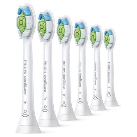 Brossetta dentale Philips Sonicare HX6066/87 Optimal White Set di 6 Testine per spazzolino da denti (1/5)