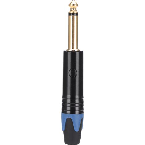 Adaptateur Audio Microphone - Fiche Male 6.35 mm Doré - Câblage DIY pour Guitare Électrique Carte Son et Micro - Lot de 10 Pièces (1/5)