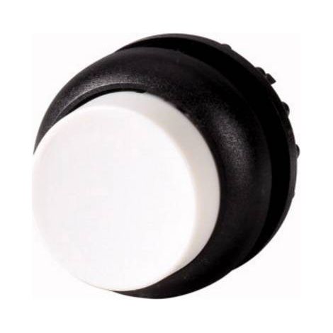 Bouton-poussoir saillant blanc à rappel EATON M22S-DH-W (1/2)