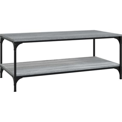 Maison Exclusive - Couchtisch Grau Sonoma 80x50x40 cm Holzwerksto