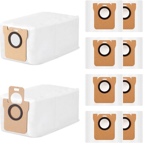 10 Stück Staubbeutel für Dreame L10s Ultra / L10 Ultra / L20 Ultra & Xiaomi X10+ / X20+ / X20 Max Saugroboter, 2,5L Beutel Große Kapazität Zubehör Staubsaugerbeutel (1/5)