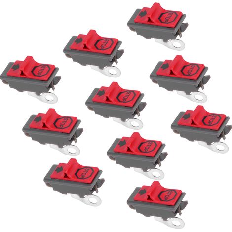 Lot de 10 interrupteurs marche/arrêt pour Husqvarna 137 142 36 41 42 136 50 51 55 61 141 266 268 272 281 288 (1/5)