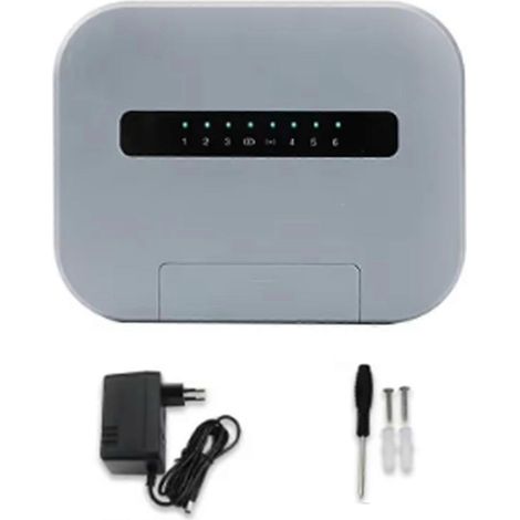 6 Station Tuya WiFi intelligent arroseur contrôleur système d irrigation télécommande par Phone pour EU fiche 6 Zone (1/5)
