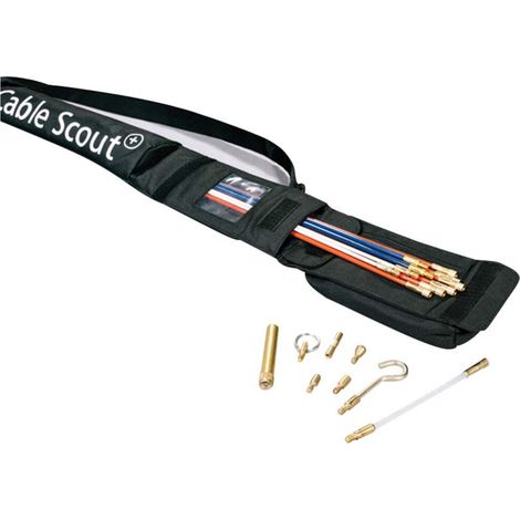 HellermannTyton Cable Scout Luxus Set 2x4/6x5/2x6x1000mm CS-SD