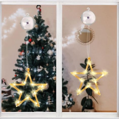 Guirlande Lumineuse Exterieure, 10m 100 LEDs Guirlande lumineuse LED à Pile, Étanche IP65, 8 Modes avec Télécommande Idéale pour le Balcon, Chambres, Noël Décoration (Blanc Chaud) (1/5)