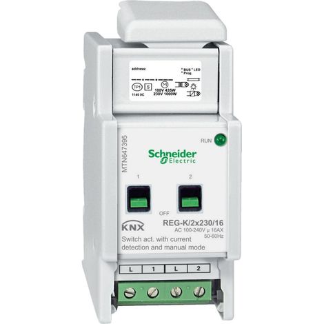 Schneider Electric KNX Aktor 2 Ausgänge 230V 16A