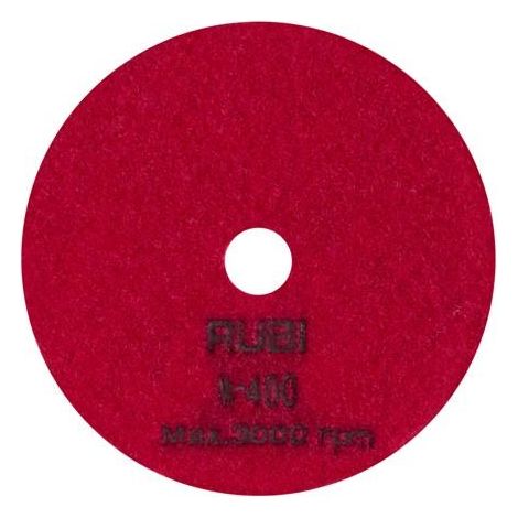 RUBI 62973 Disco Flexible Diamantado Para Pulir 100 mm Grano 400 - ref: 62973
