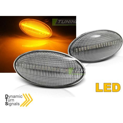 Paire Clignotant Repetiteur Suzuki Swift 2005 a 2017 Led Blanc Dynamic-32185107 (1/3)