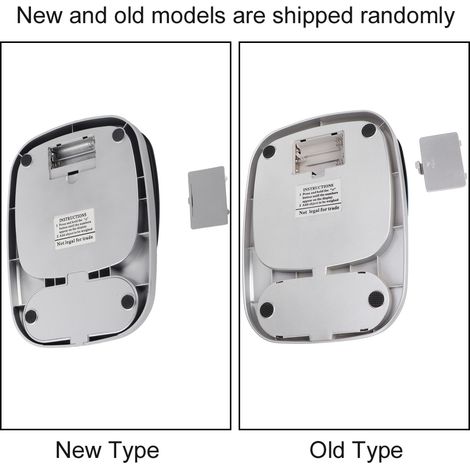 Tragbare elektronische Küchenwaage aus Edelstahl, Tischwaage, Haushaltswaage, grammgenau, 1 g Präzision, CH-305 Leuchtwaage (1/5)