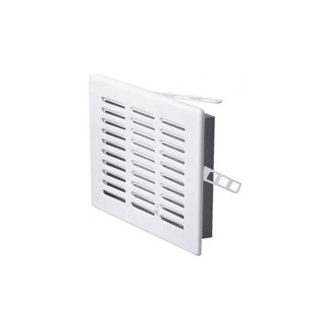 Rejilla ventilación Awenta t-eko poliestireno 165 mm cuadrada