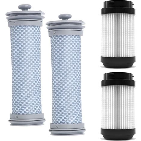 4er-Pack Ersatzfilter für Kärcher VC4, VC6 und VC7 Siebe, aus waschbarem, antiallergenem Mikrofleece (1/5)