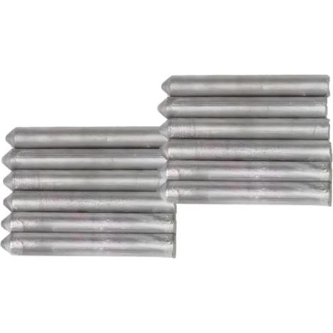 Baguettes de soudage basse température, cuivre-fer haute performance, convient aluminium acier inoxydable fer (lot de 12)