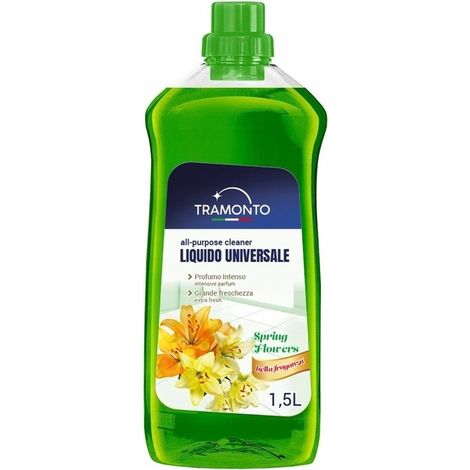 Tramonto - líquido universal con aroma a flores de primavera para diversas superficies 1,5 l
