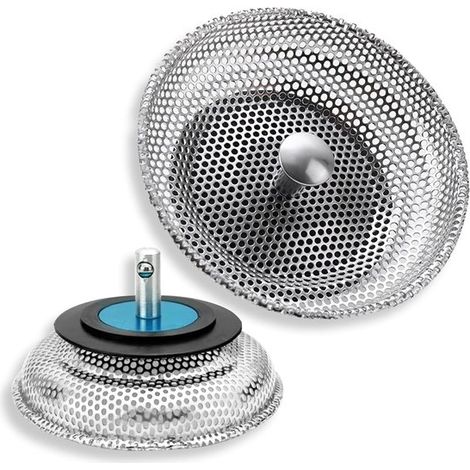 colador de fregadero de acero inoxidable,colador de fregadero de acero inoxidable,Ø 80 mm,acero