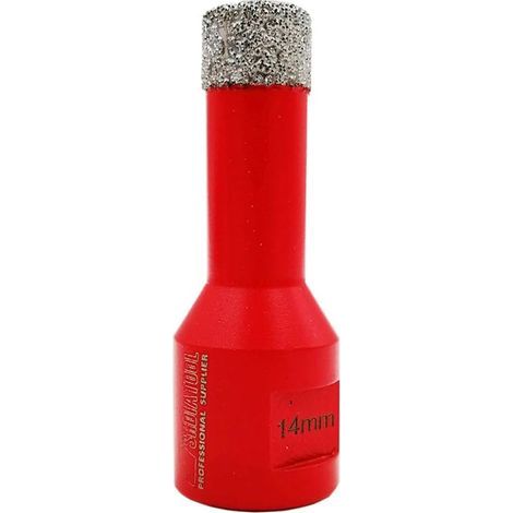 Forets Diamant 14mm Trépans de Forage avec Filetage M14 pour Perçage à sec en Porcelaine Carrelage Granit Marbre (1/5)