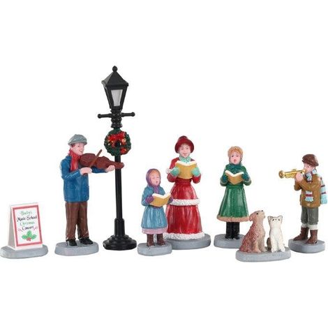Baily's Music School Carolers Set of 8 Cod. 02949